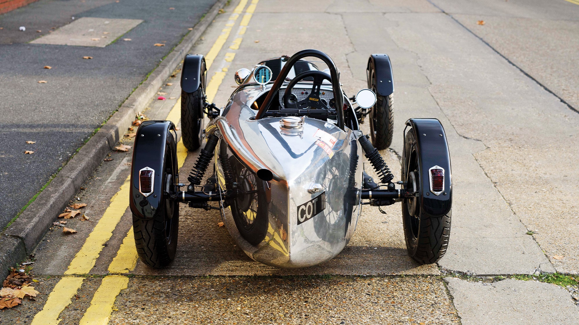 Austin Seven Supercharged rear