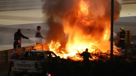 Romain Grosjean ruled out oval racing after Bahrain horror crash