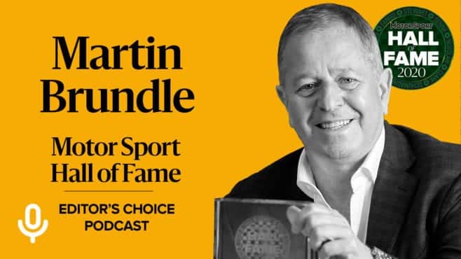 Podcast: Martin Brundle inducted into Hall of Fame