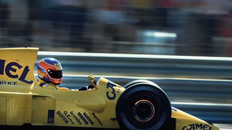 Martin Donnelly Lotus 1990 French Grand Prix Paul Ricard