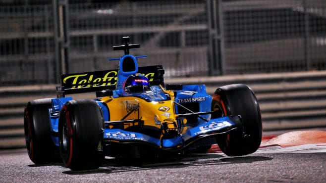 Alonso: ‘2005 Renault was built for demo laps… they weren’t expecting me to push it!’