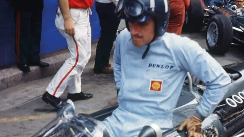 Graham Hill at Monaco in 1966