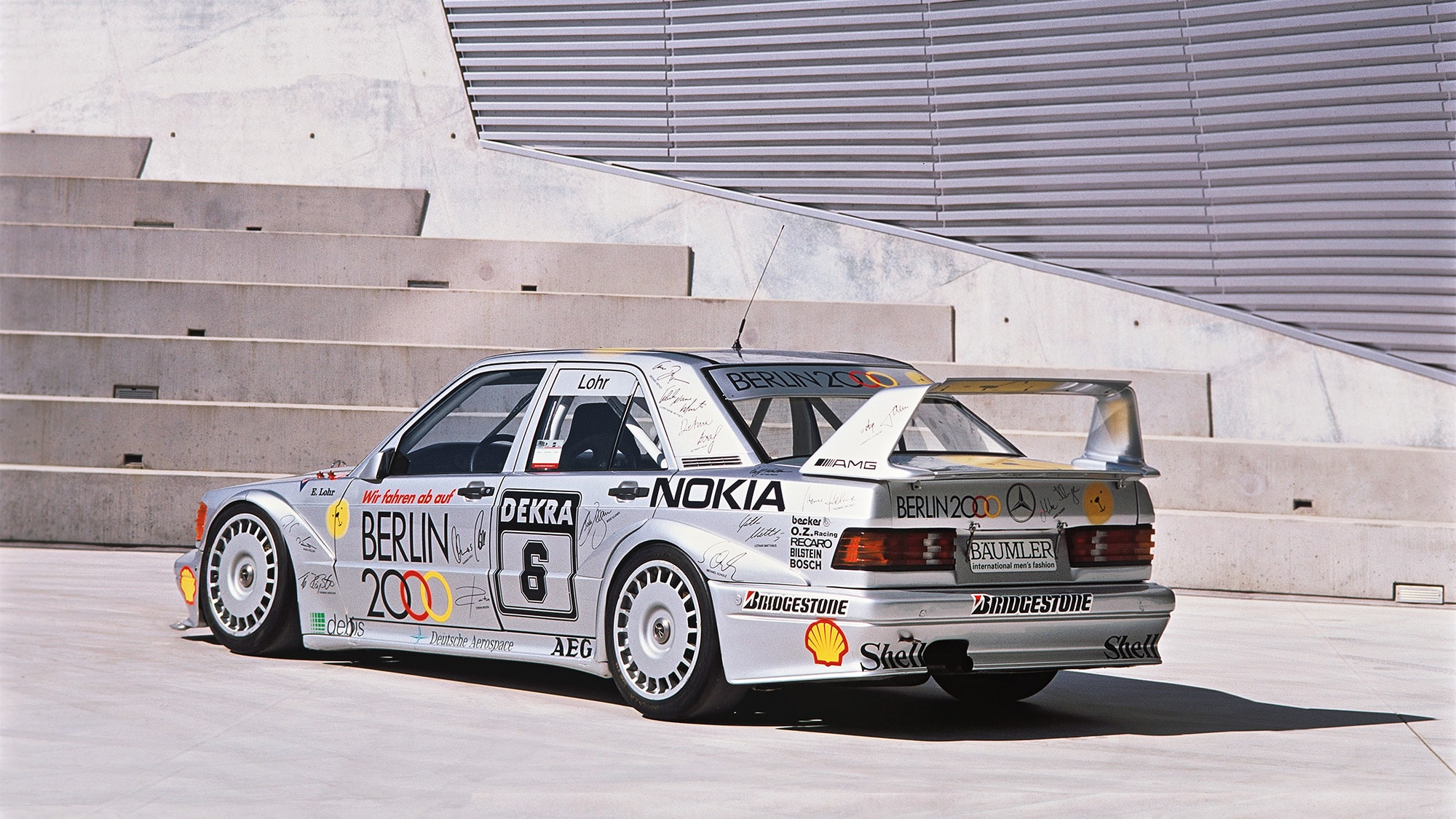 Here's Your Chance To Buy a Rare Mercedes-Benz 190 E Race Car