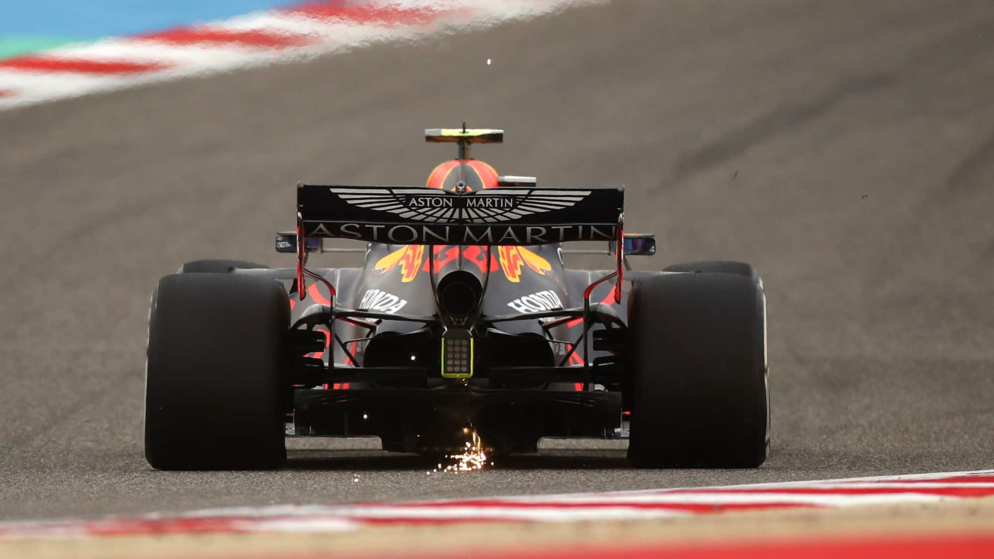 Red Bull rear view 2020 Sakhir Grand Prix