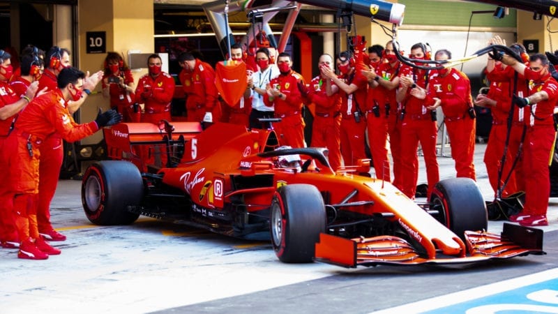 Sebastian Vettel, 2020 Abu Dhabi GP