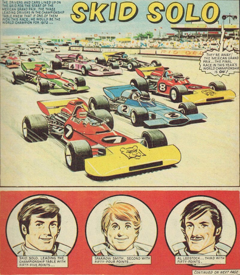 Skid Solo 1972 championship