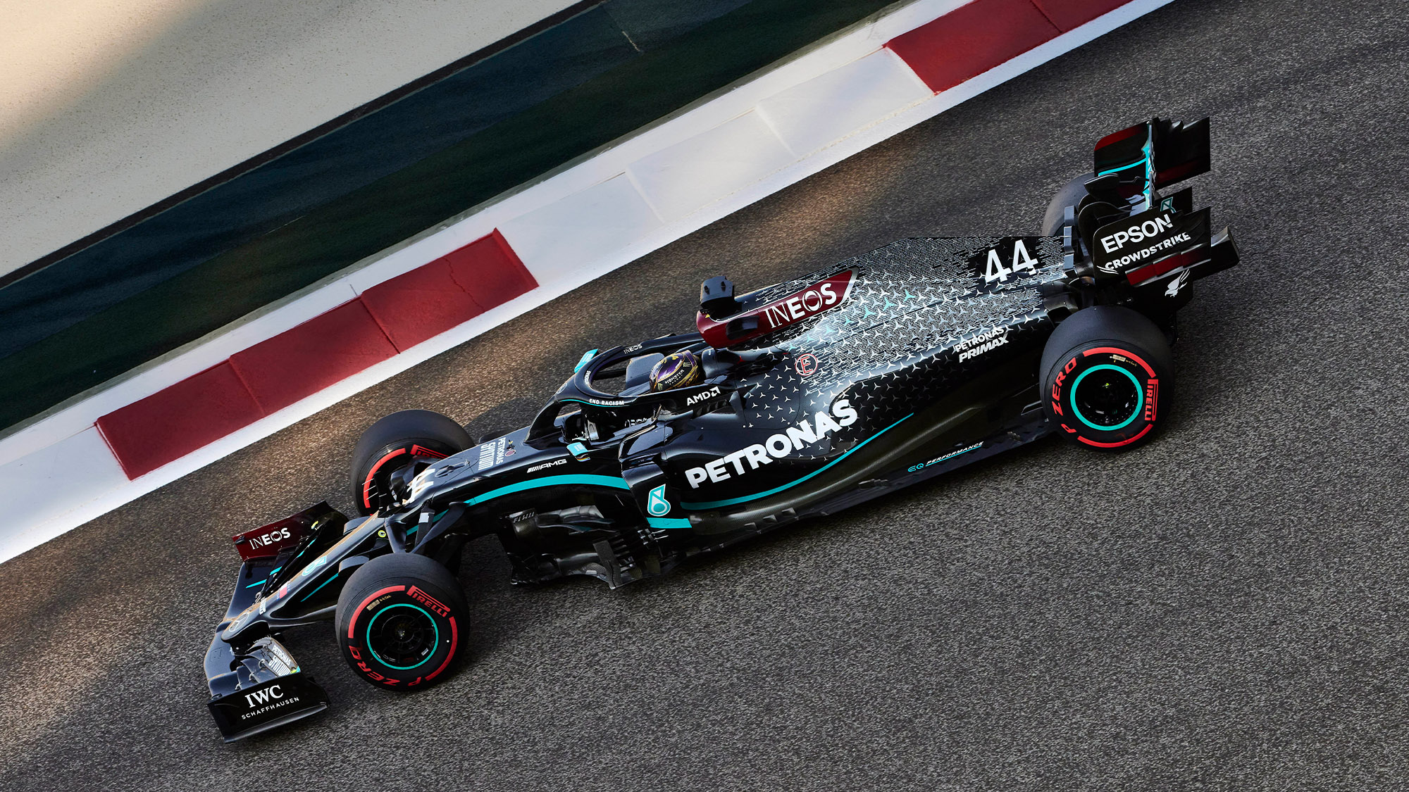 Valtteri Bottas during the 2020 Abu Dhabi Grand Prix