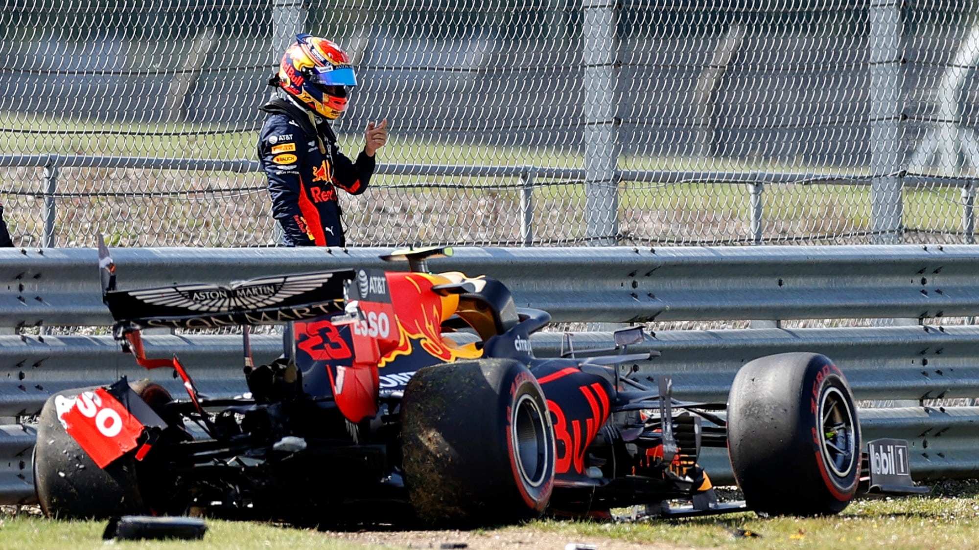 2020 British GP, Alex Albon