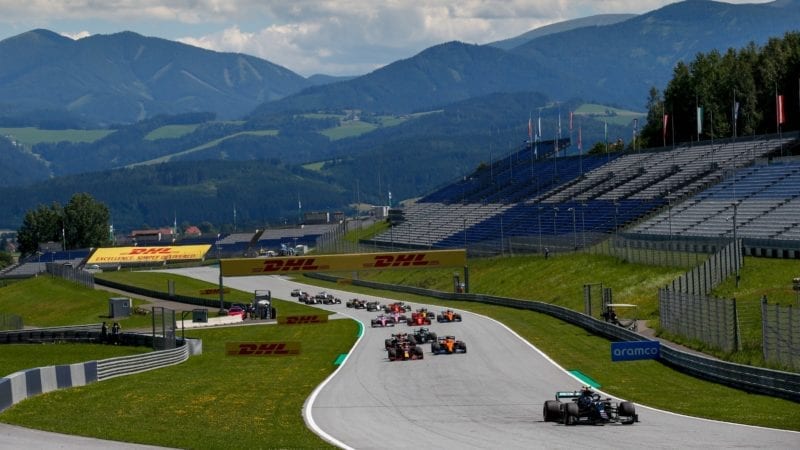 2020 Austrian GP start