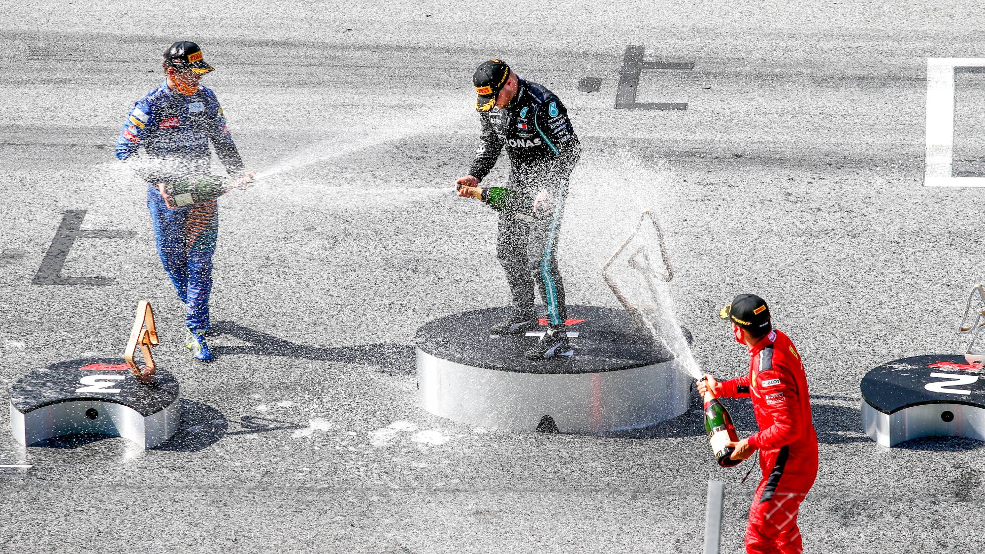 F1 Austrian GP 2020 podium