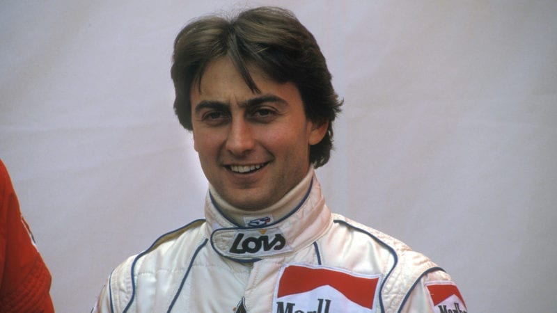 Adrian Campos as a Minardi F1 driver