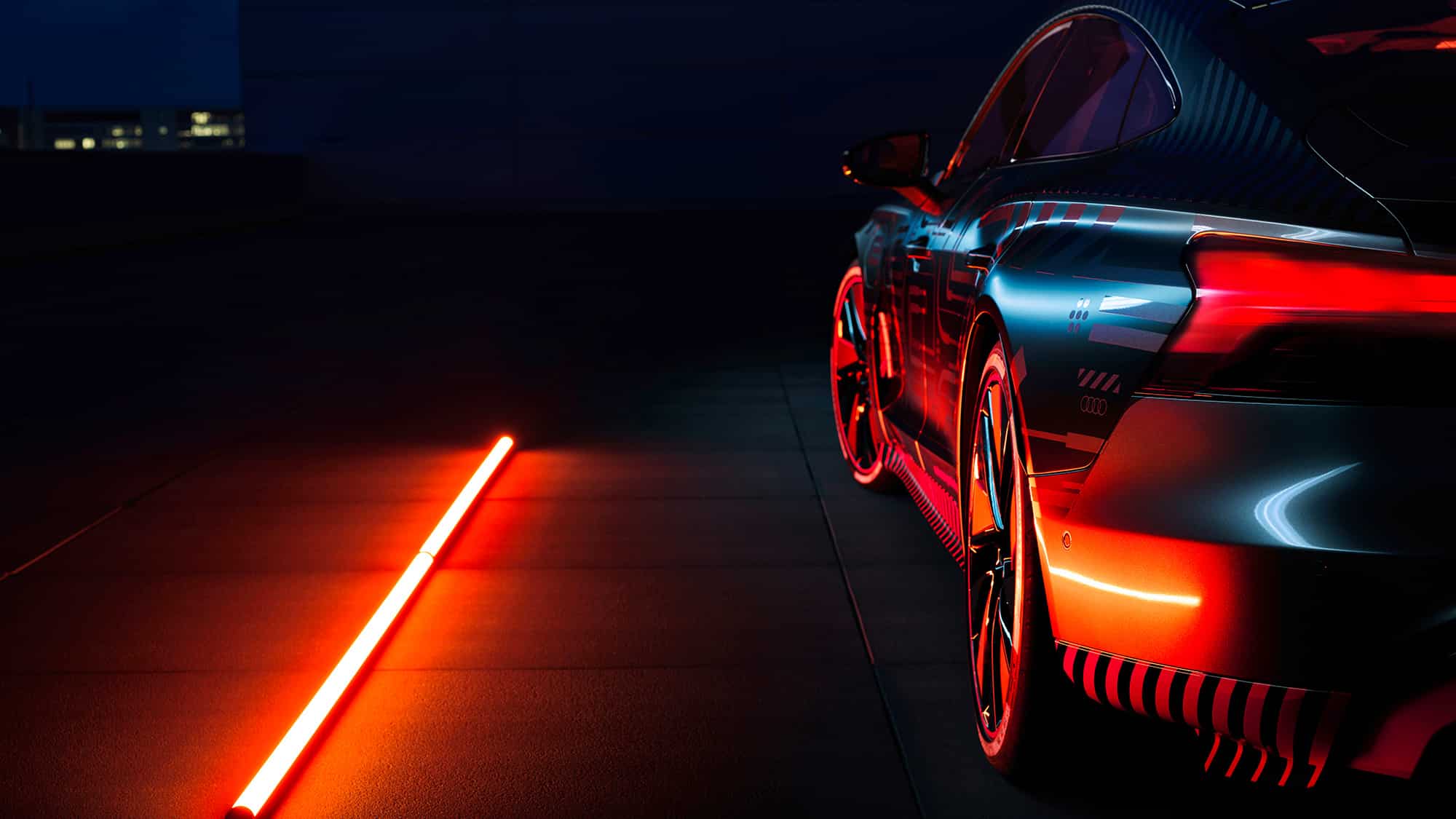 Audi e-tron GT teaser