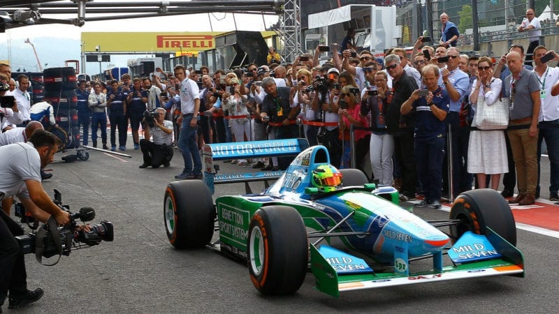 Mick Schumacher Benetton 194