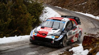 2021 Monte Carlo Rally: Evans leads after dramatic 2nd day