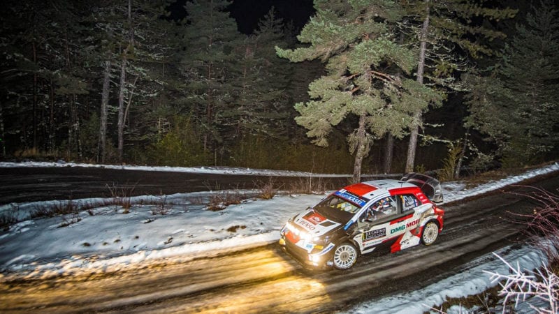 Sebastien Ogier Toyota Monte Carlo Rally 2021