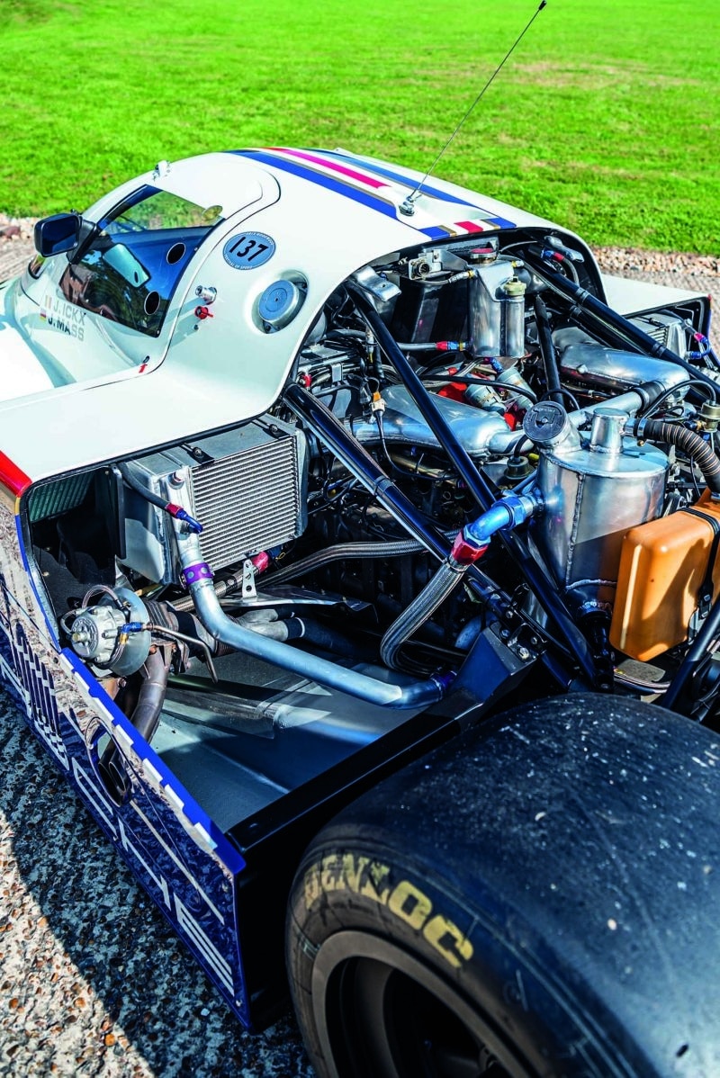 Qualifying engine in the Porsche 962