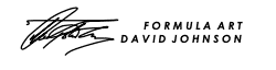 David Johnson signature, Formula Art 