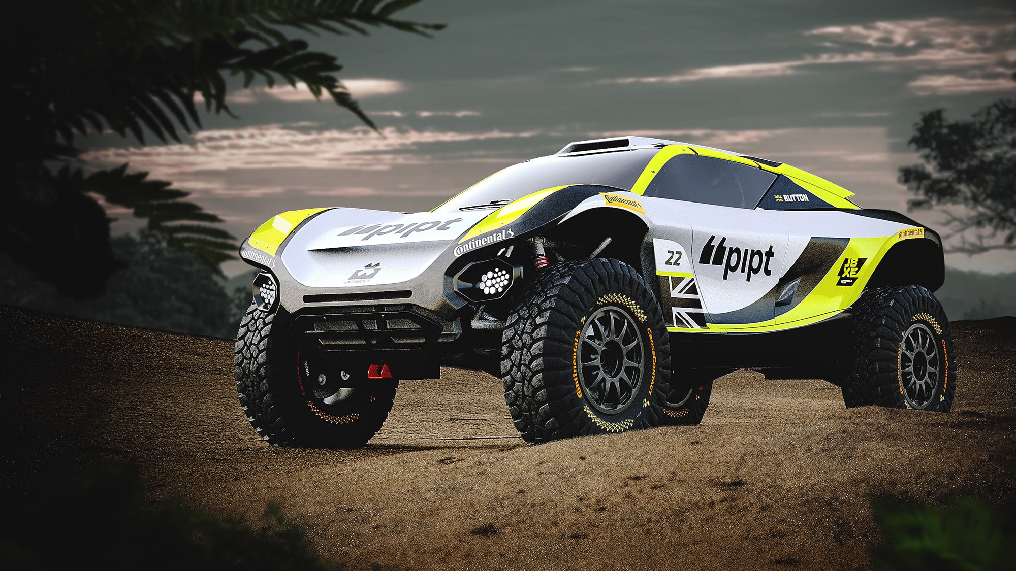Team JBXE extreme E car