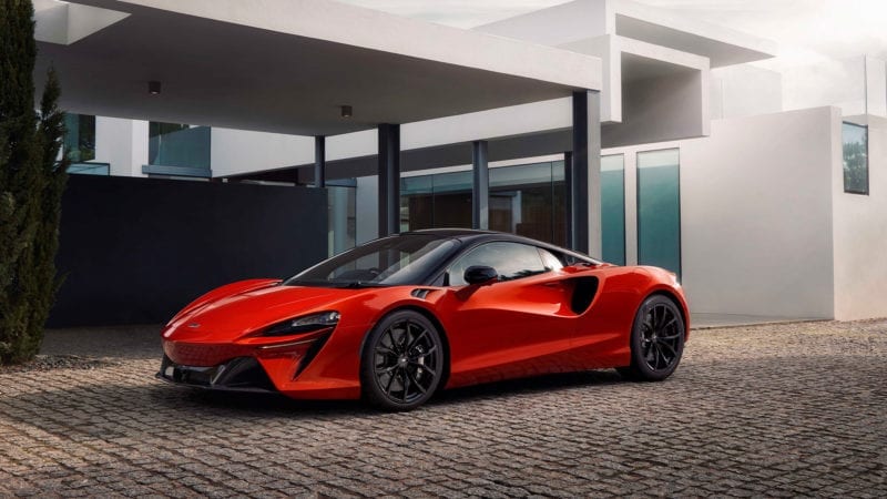 2021 McLaren Artura parked