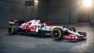 Alfa Romeo reveals 2021 F1 car