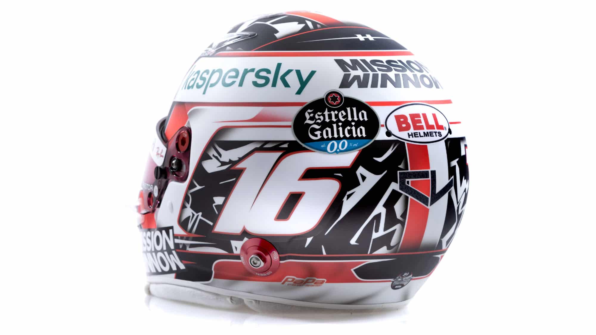 Charles Leclerc 2021 F1 helmet