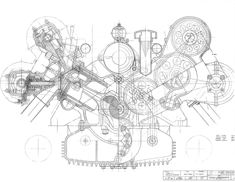 Clisby V6 design