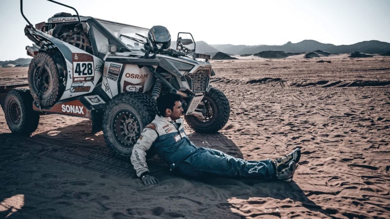 Sebastian Guayasamin on the 2021 Dakar