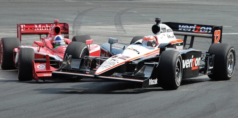 Dario Franchitti and Will Power