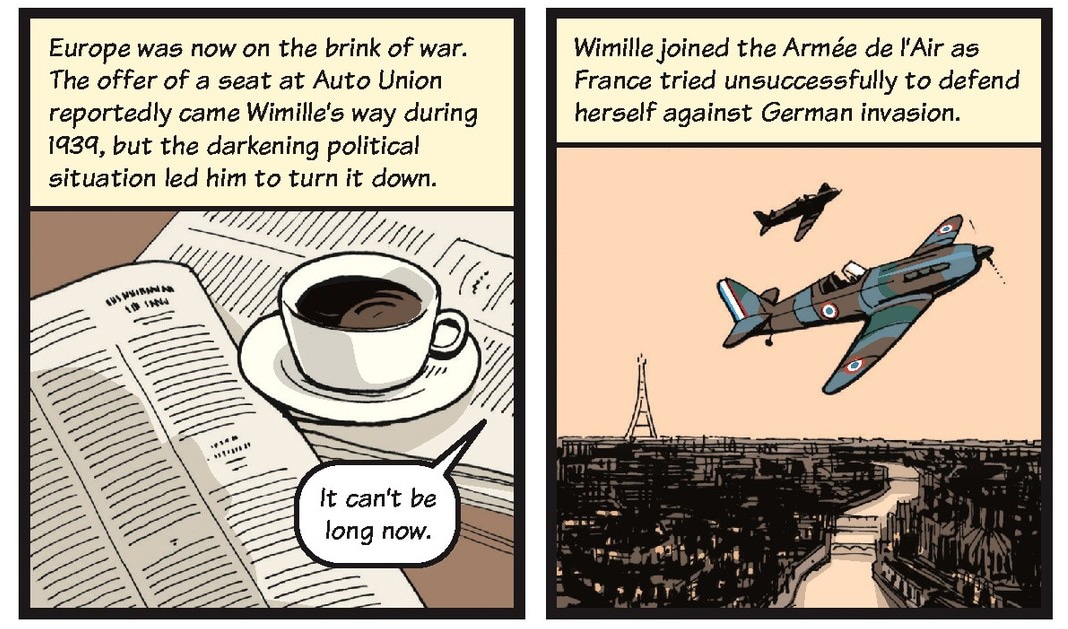 Jean-Pierre Wimille life story strip 4