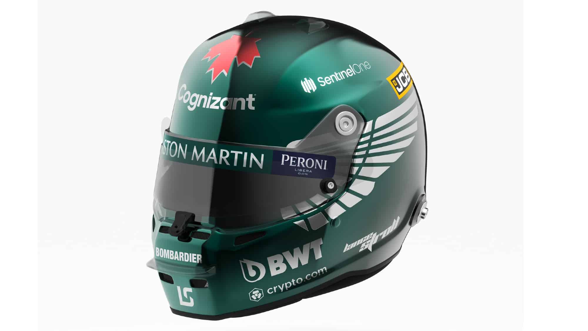Lance Stroll 2021 F1 helmet