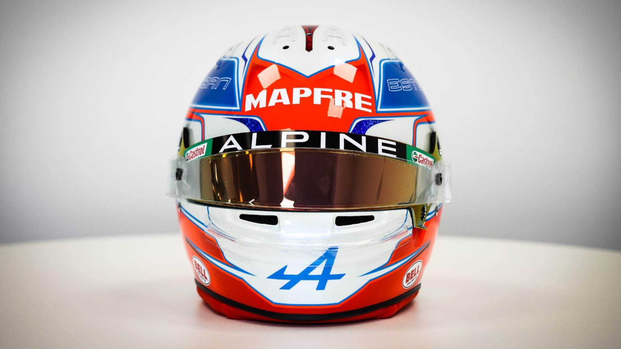Esteban Ocon 2021 F1 Helmet