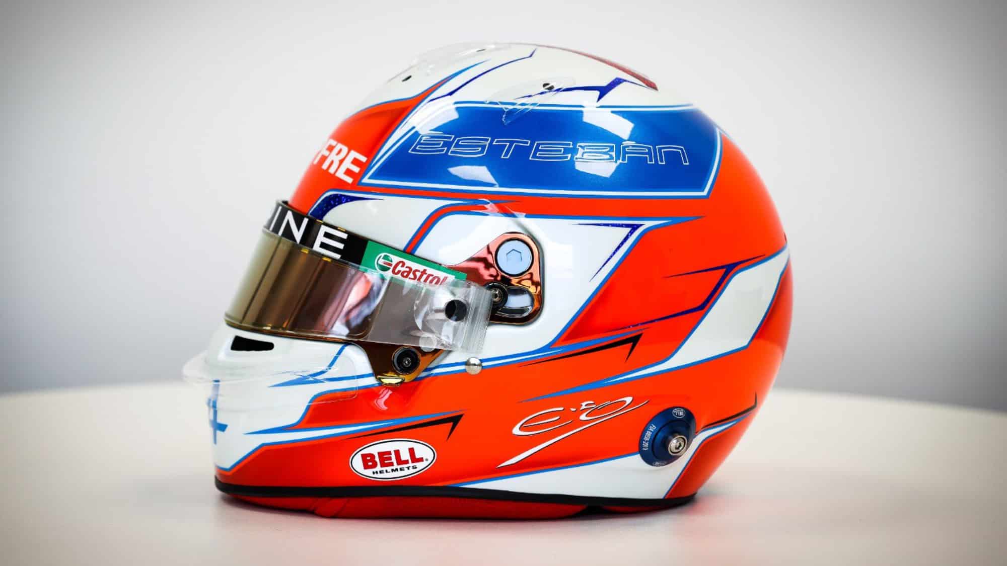 Esteban Ocon 2021 F1 Helmet
