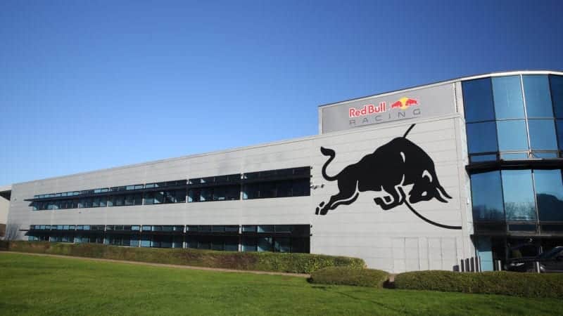 Red Bull Racing factory MIlton Keynes