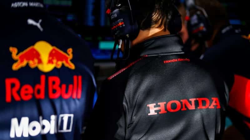 Red Bull and Honda F1 jackets