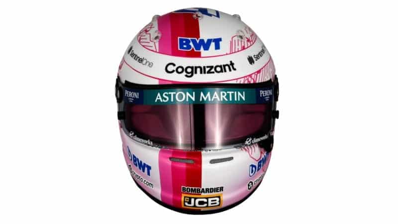 Sebastian Vettel 2021 F1 helmet
