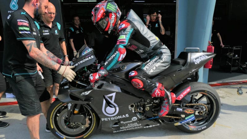 Fabio Quartararo, 2020 Sepang MotoGP test