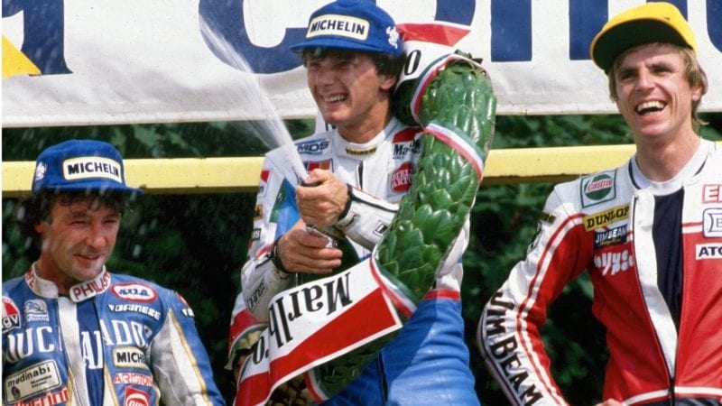 Fausto Gresini, 1986 Italian 125cc