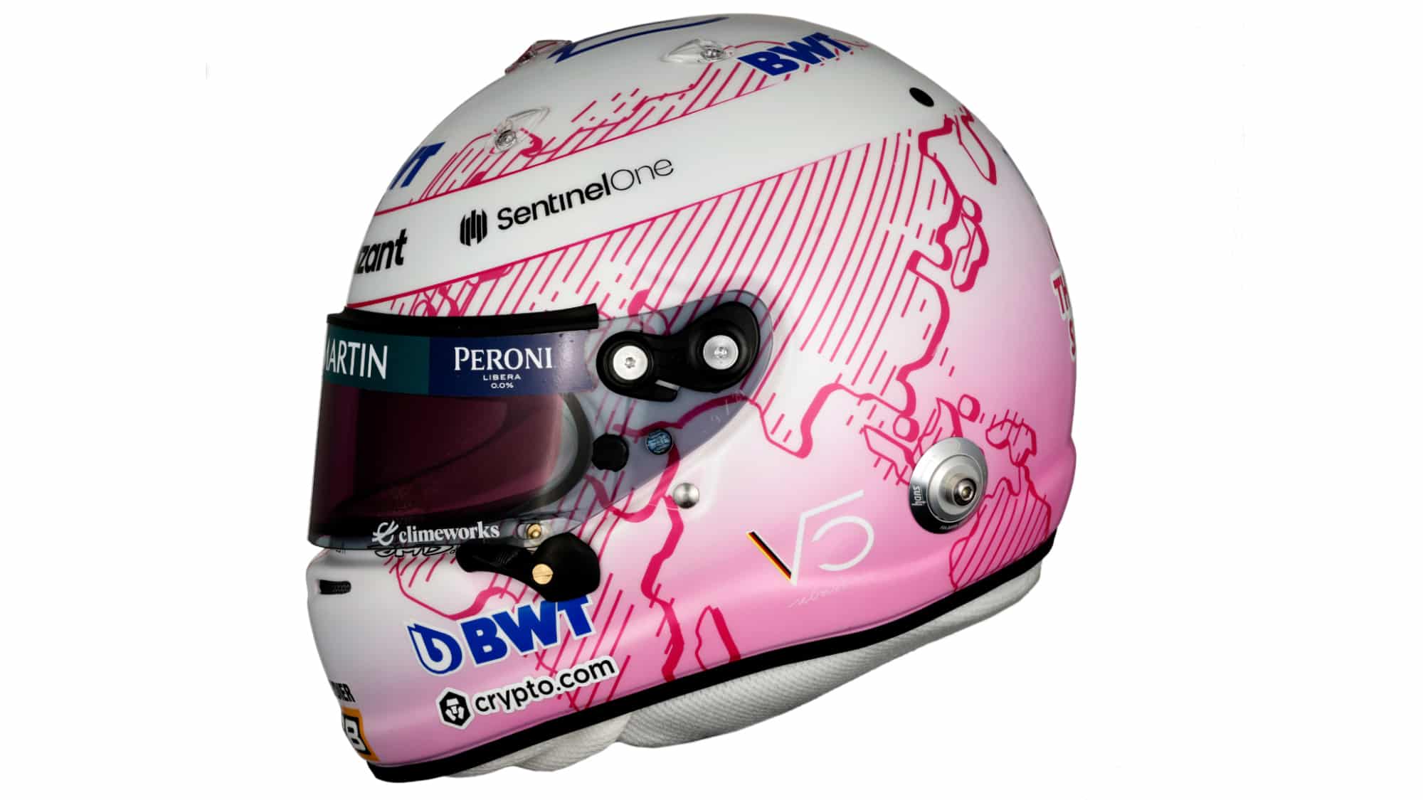 Sebastian Vettel 2021 F1 helmet