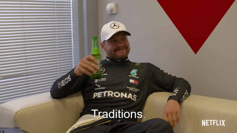 Valtteri Bottas Netflix