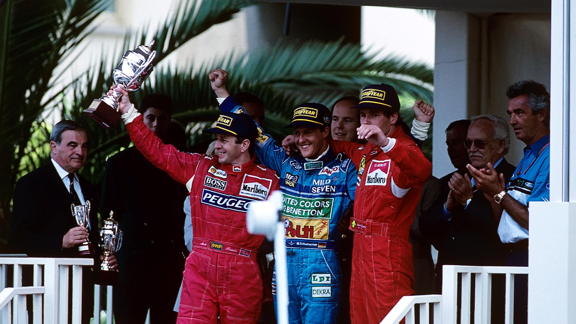 1994 MonacoGP podium