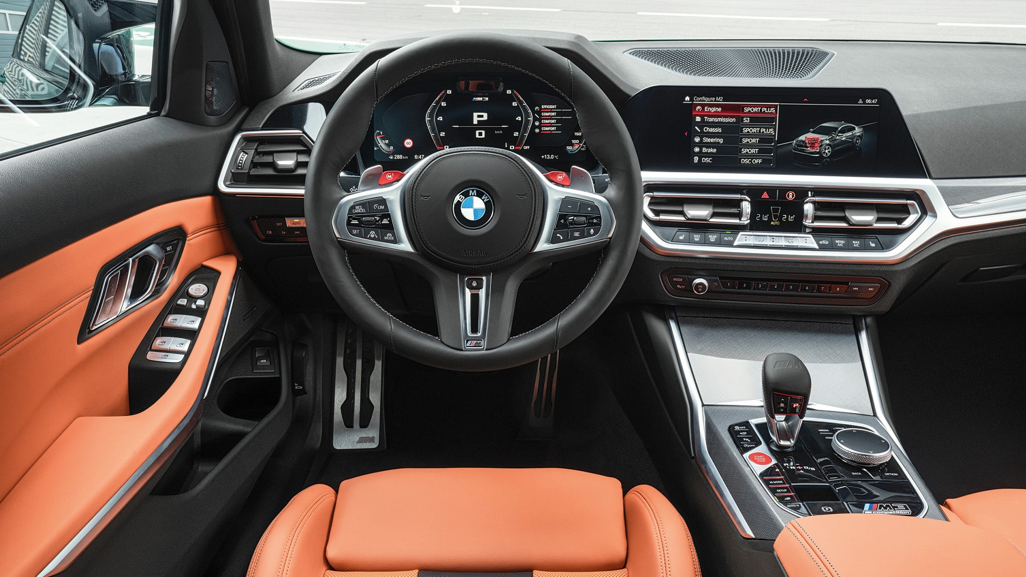 2020 BMW M3 interior