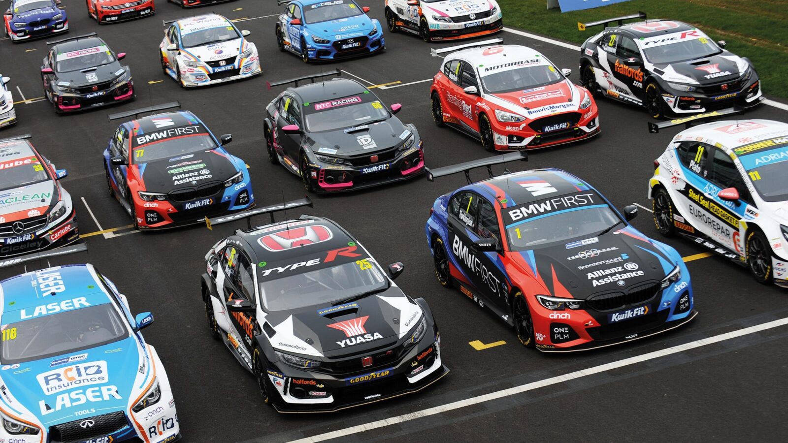 2020 BTCC grid