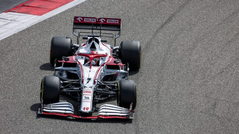 2021 Alfa Romeo preseason testing