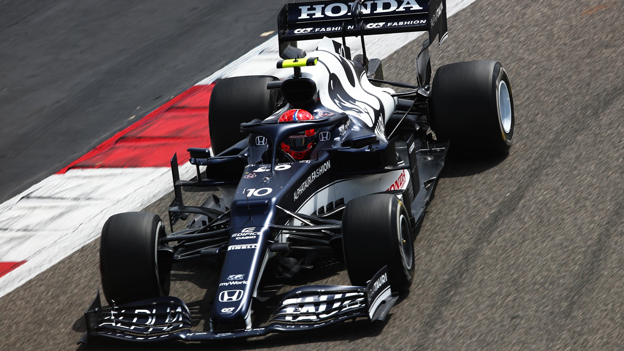 2021 AlphaTauri preseason testing