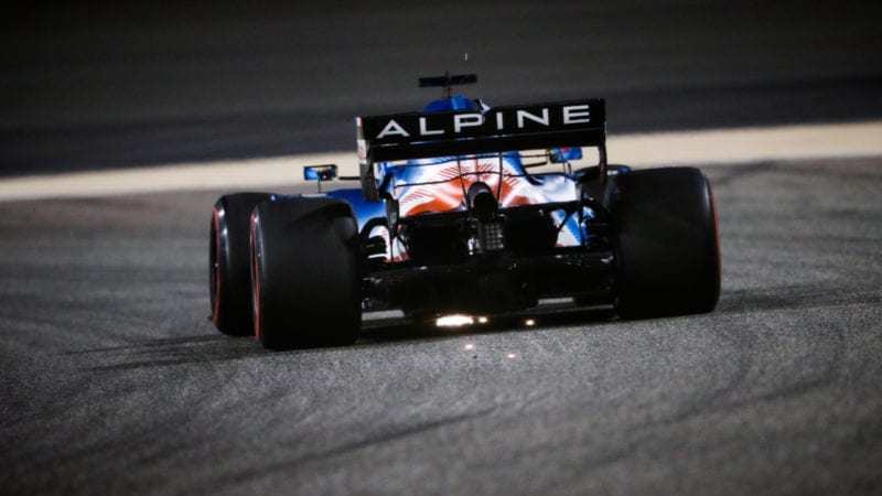 Fernando Alonso, 2021 testing