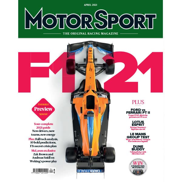 F121 Motor Sport Magazine, April 2021 Issue