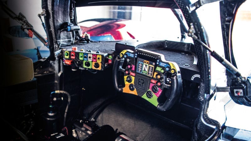 BRE Nissan cockpit