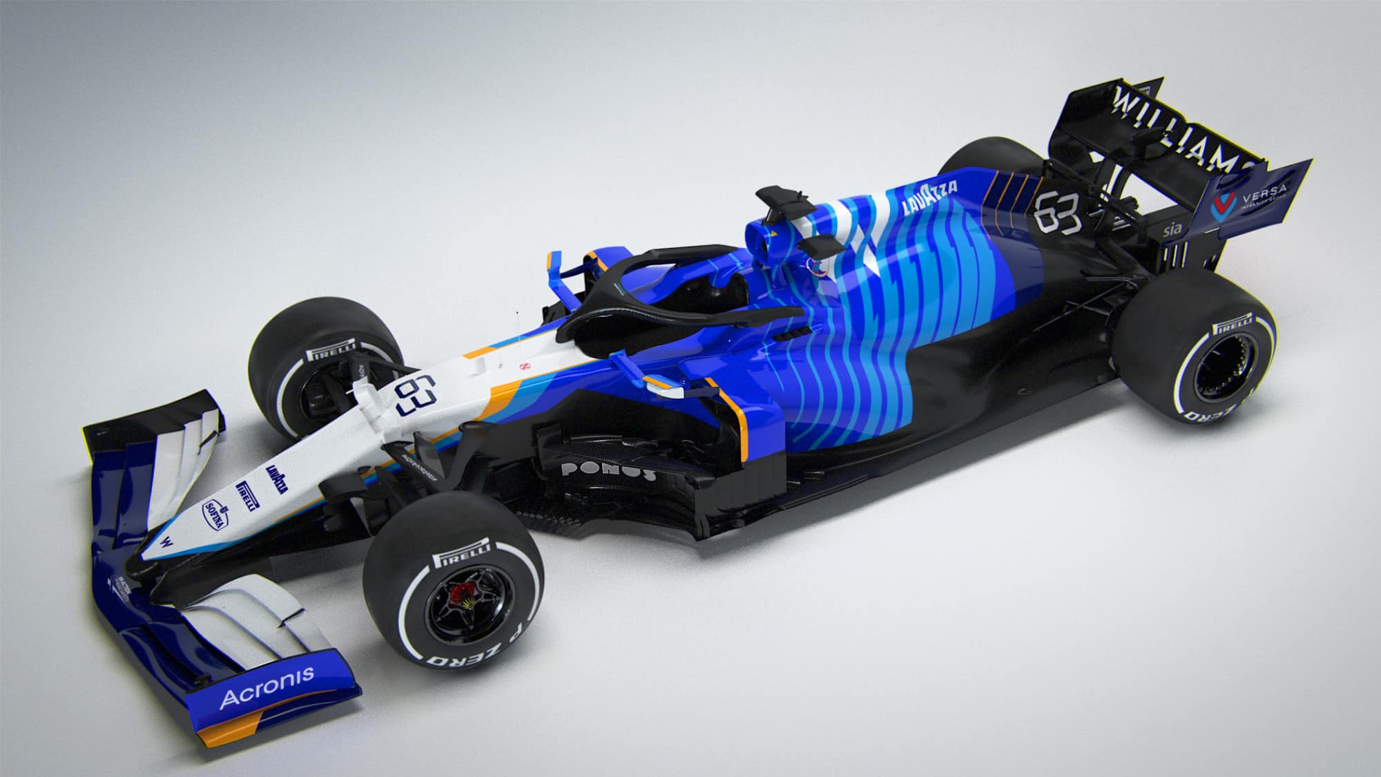 Williams FW43B 2021 F1 Car