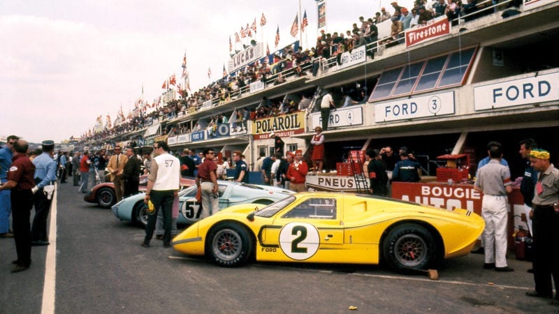 Ford MkIV at Le Mans