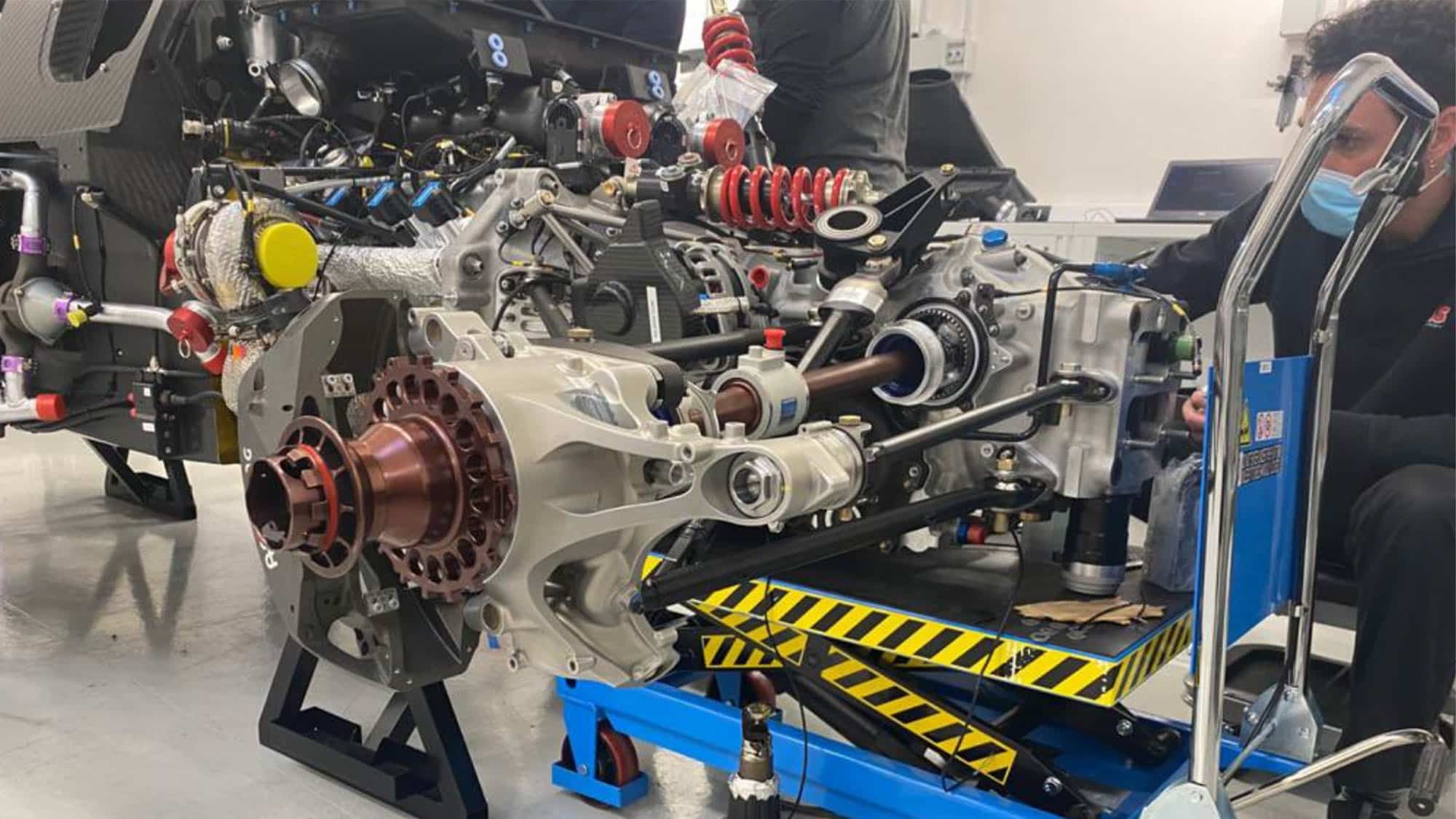 G 7 rear axle